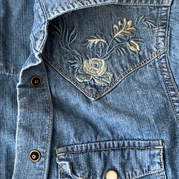 Ralph Lauren Jean Jacket/Shirt US XS - Picture 2 of 4